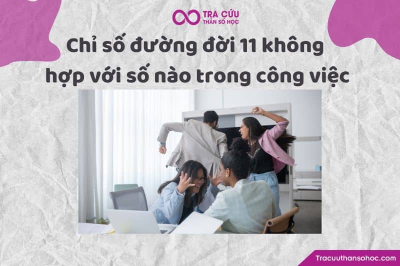 Chỉ số đường đời 11 không hợp với số nào trong công việc