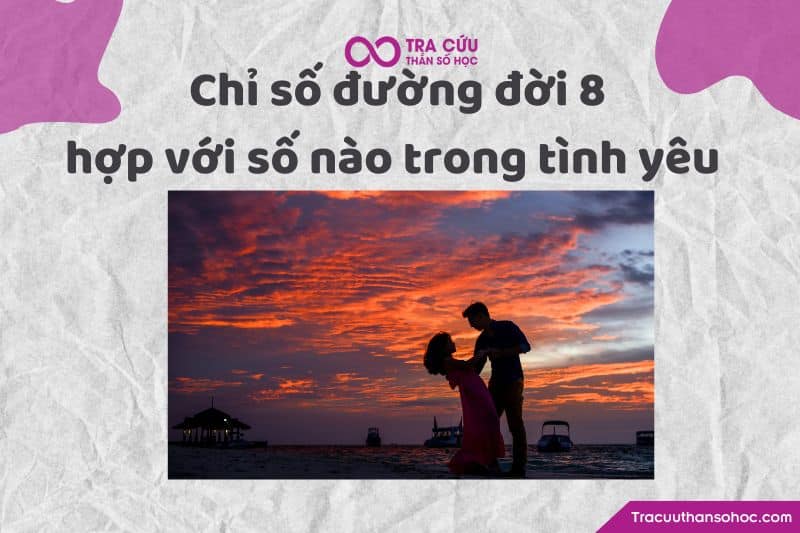Chỉ số đường đời 8 hợp với số nào trong tình yêu