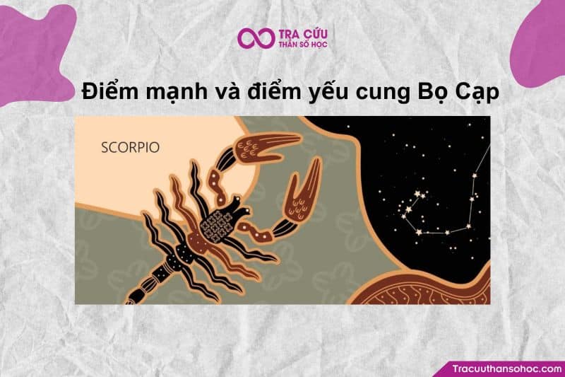 Cung Bọ Cạp (Scorpio) – sinh từ 23/10 đến 21/11