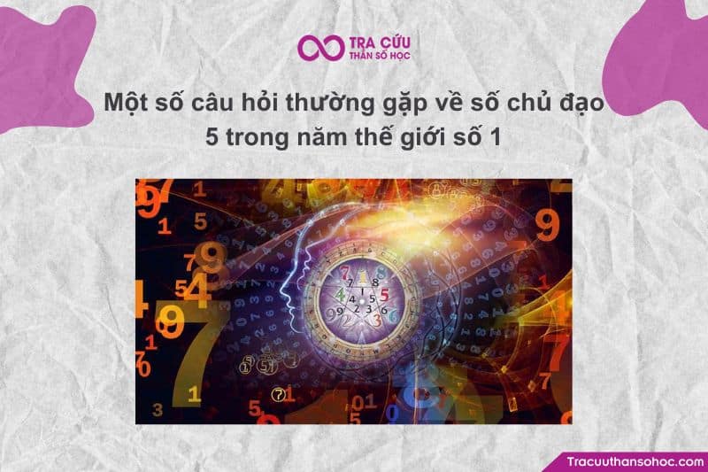 Lời khuyên dành cho số chủ đạo 5 trong năm thế giới số 1